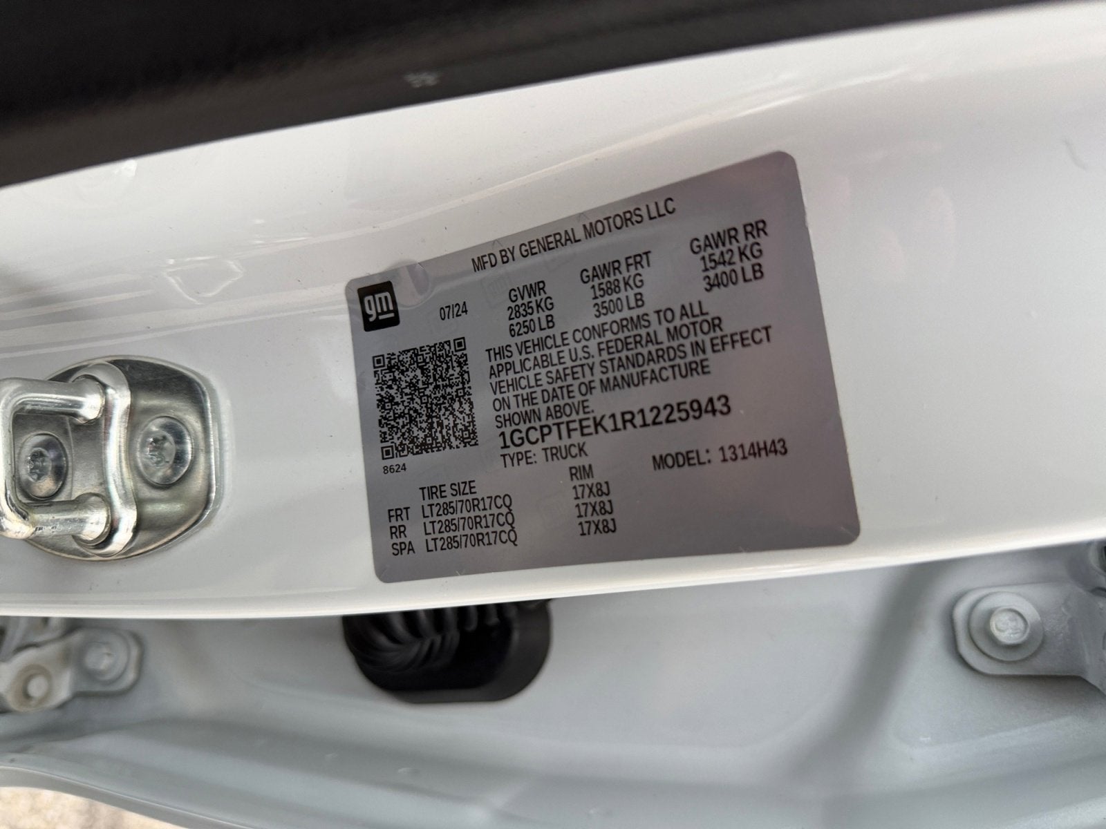 2024 Chevrolet Colorado ZR2