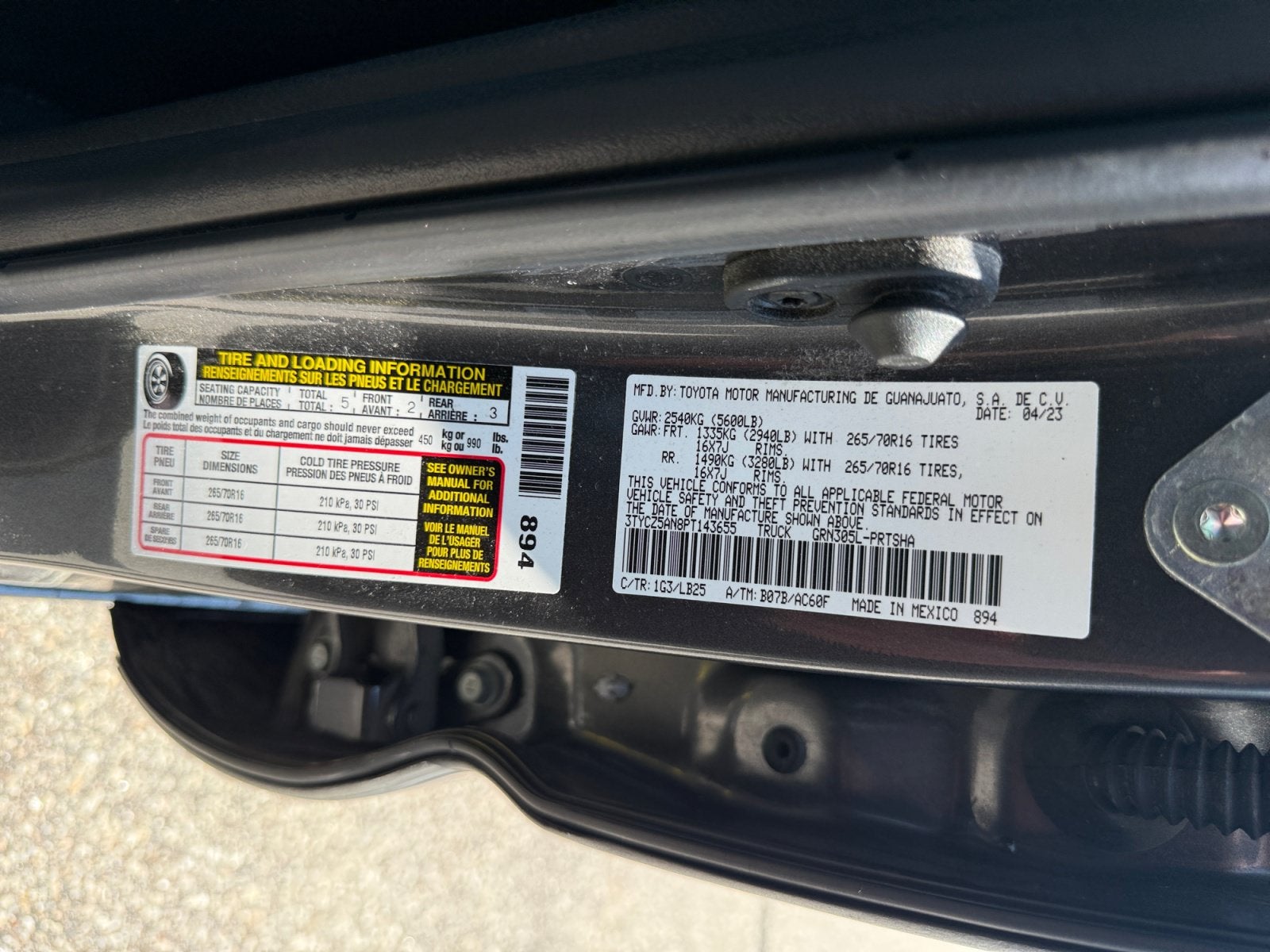 2023 Toyota Tacoma TRD Pro