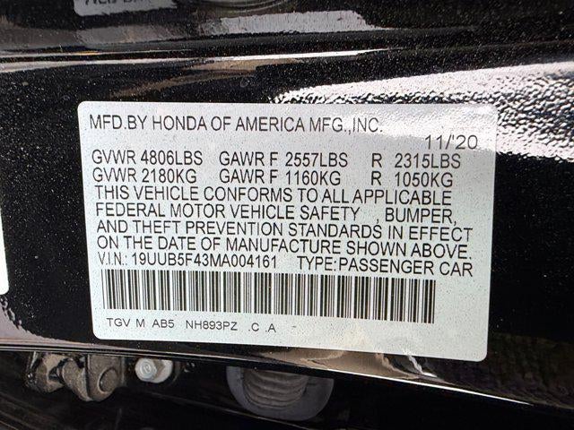 2021 Acura TLX w/Technology Package