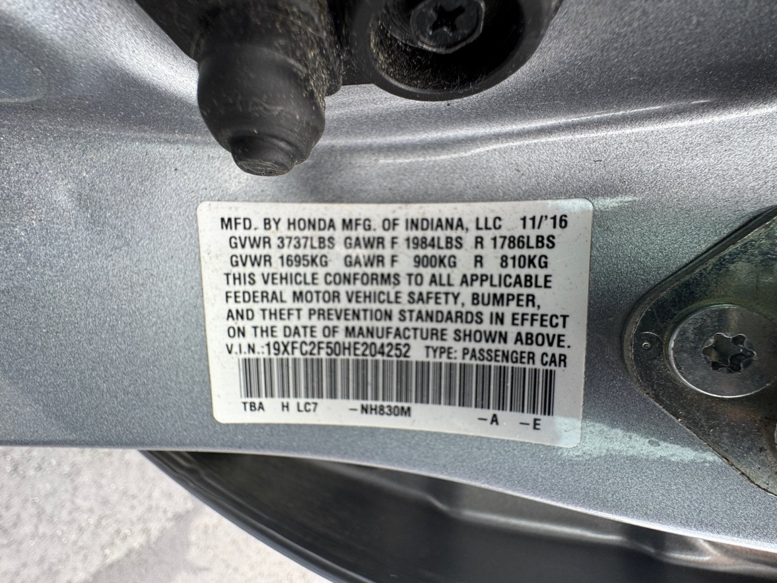 2017 Honda Civic LX