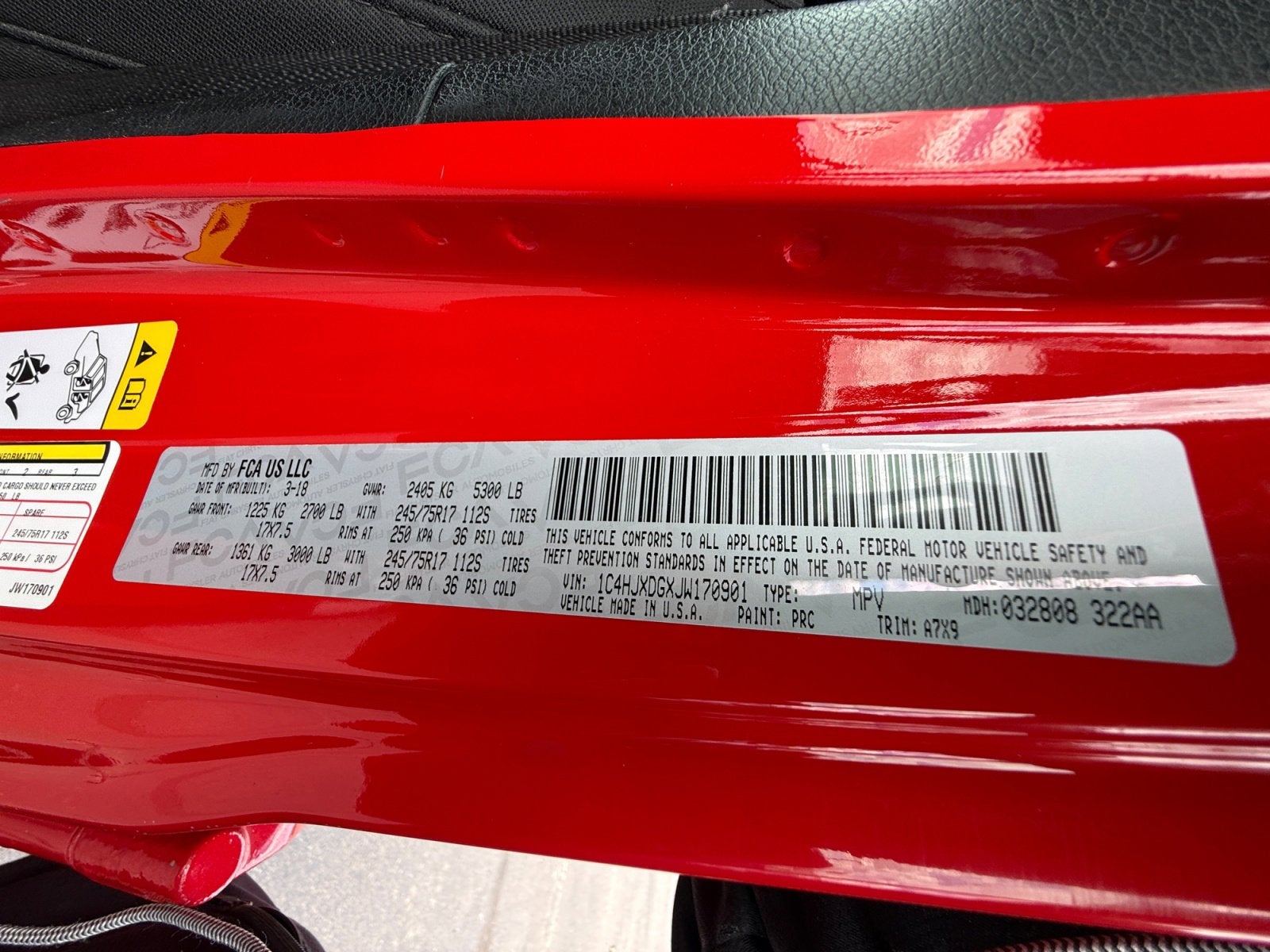 2018 Jeep Wrangler Unlimited Sport