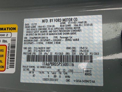 2023 Ford Mustang Mach 1