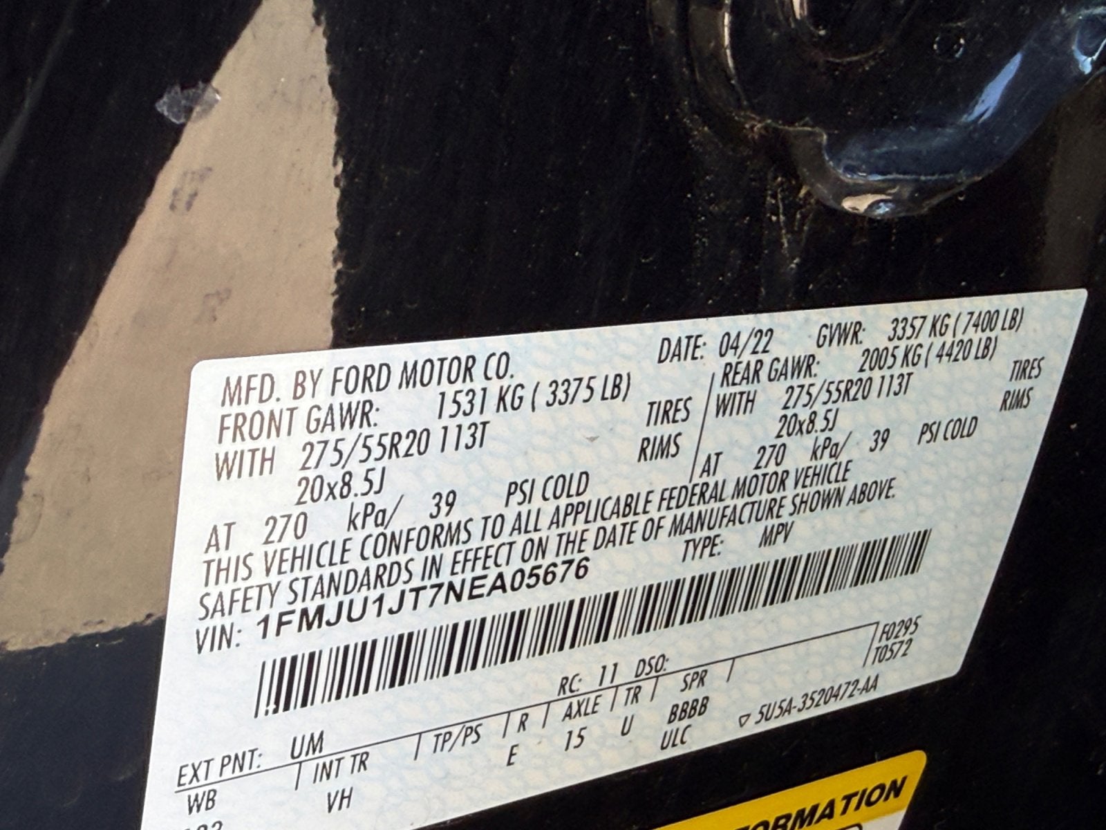 2022 Ford Expedition XLT