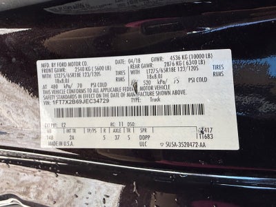 2018 Ford Super Duty F-250 SRW XLT