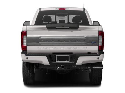 2018 Ford Super Duty F-350 SRW Platinum