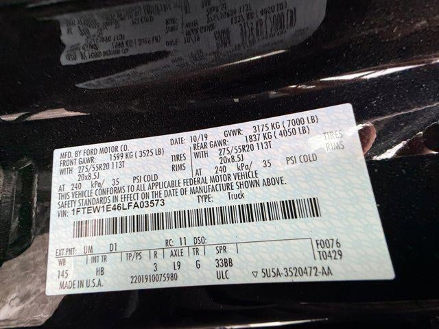 2020 Ford F-150 LARIAT