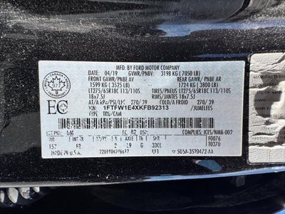 2019 Ford F-150 XLT