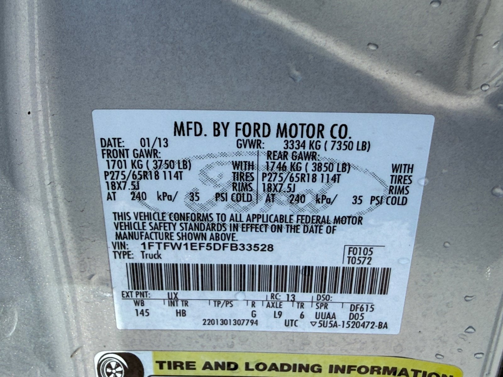 2013 Ford F-150 Base