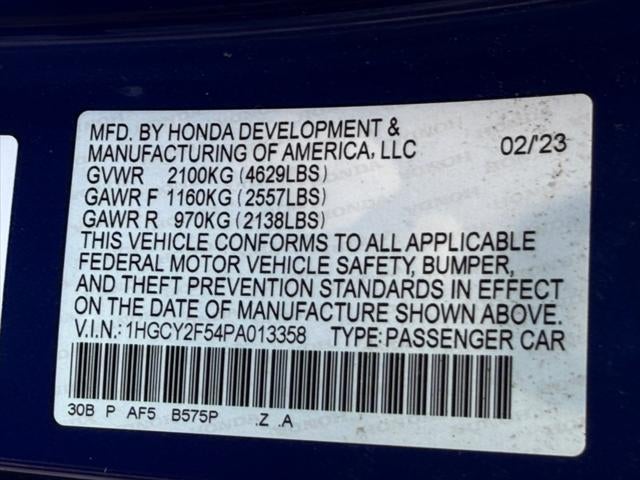 2023 Honda Accord Hybrid Sport