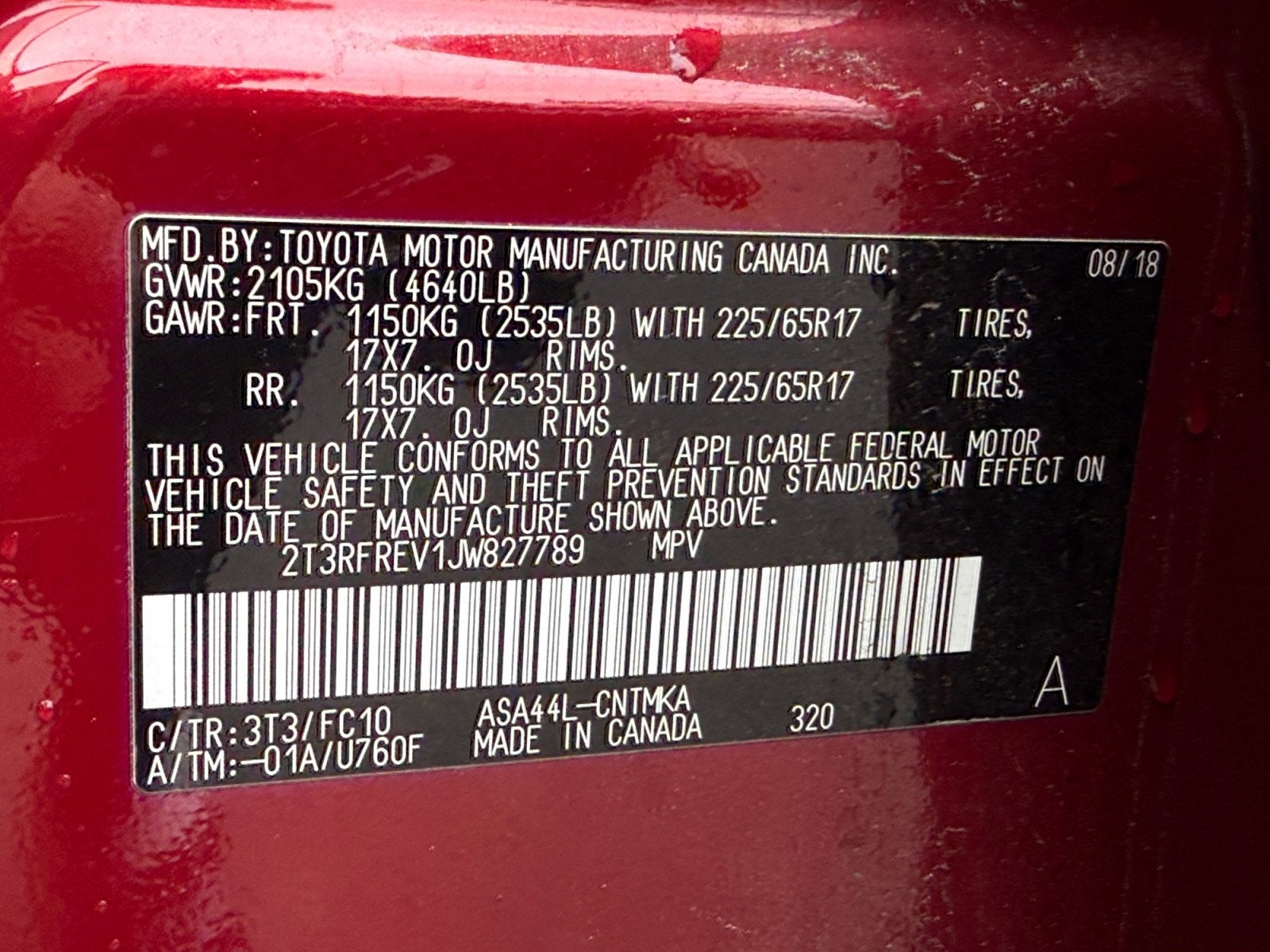 2018 Toyota RAV4 XLE