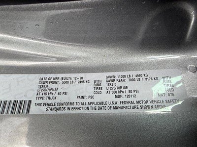 2021 RAM 3500 Tradesman