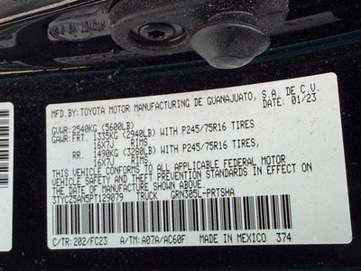 2023 Toyota Tacoma 4WD SR5