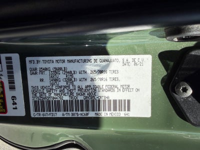 2021 Toyota Tacoma 4WD TRD Off Road