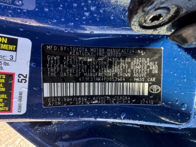 2023 Toyota Camry Hybrid XLE