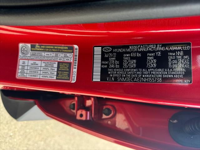 2022 Hyundai TUCSON Limited