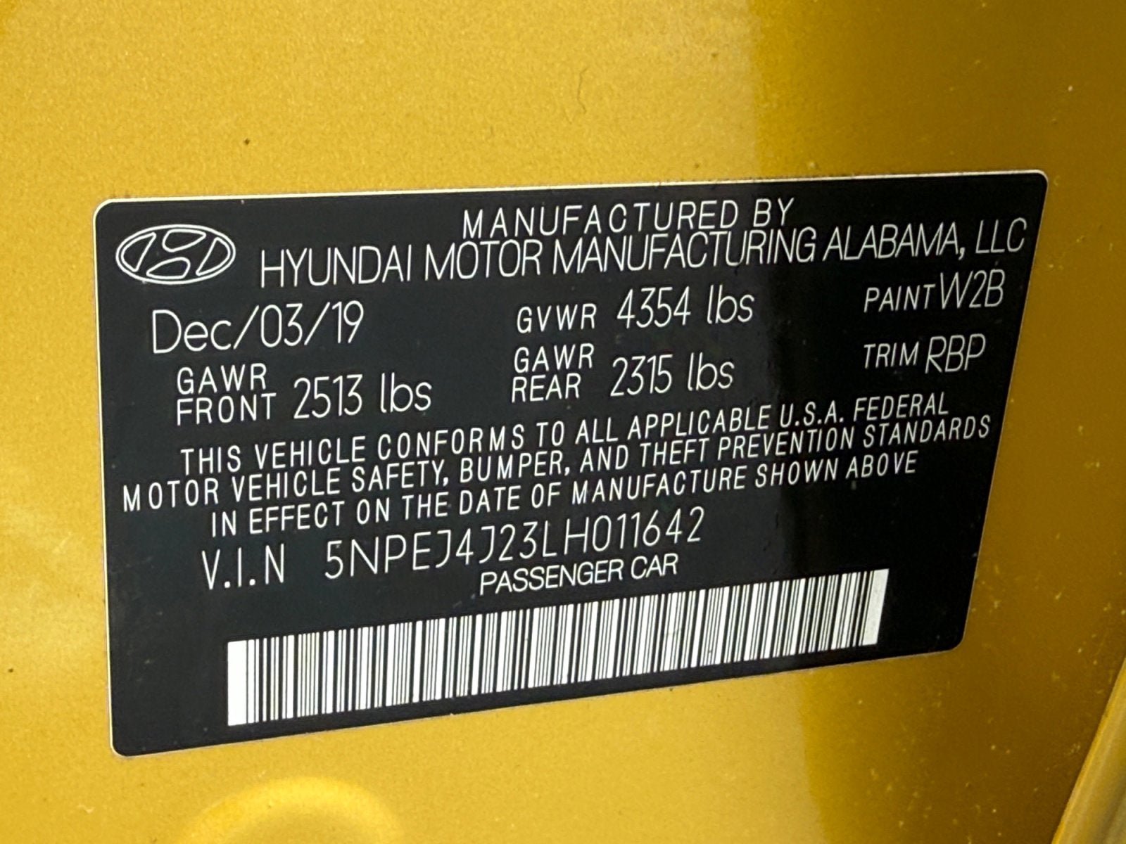 2020 Hyundai SONATA SEL Plus