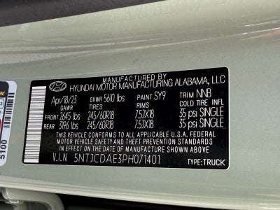 2023 Hyundai SANTA CRUZ SEL