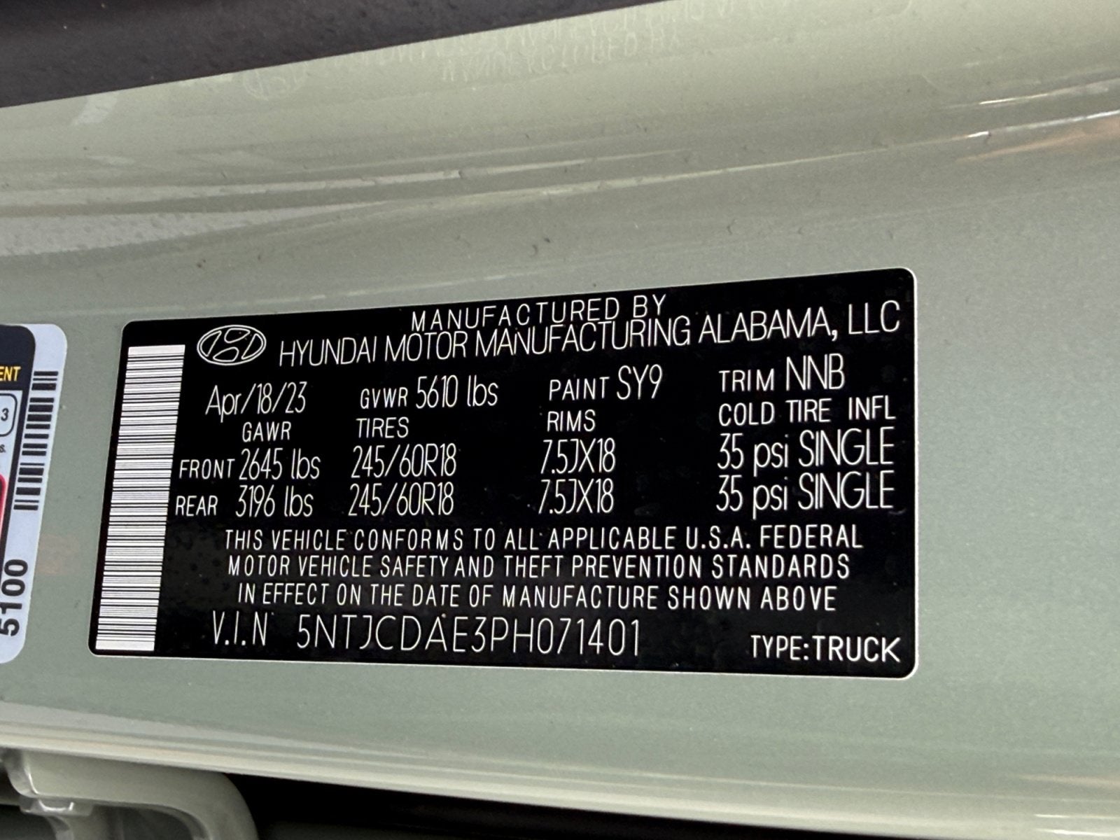 2023 Hyundai SANTA CRUZ SEL