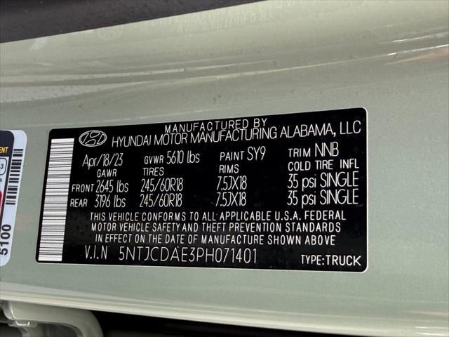 2023 Hyundai SANTA CRUZ SEL