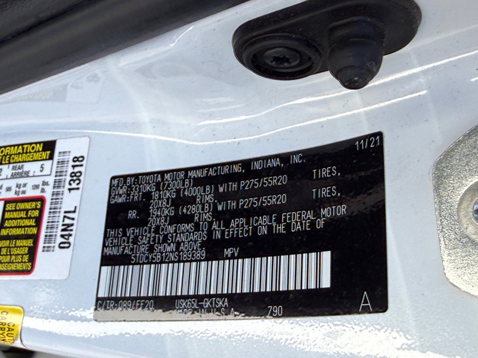 2022 Toyota Sequoia TRD Sport