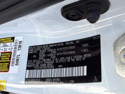 2022 Toyota Sequoia TRD Sport