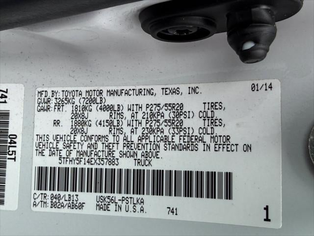 2014 Toyota Tundra 4WD Truck LTD