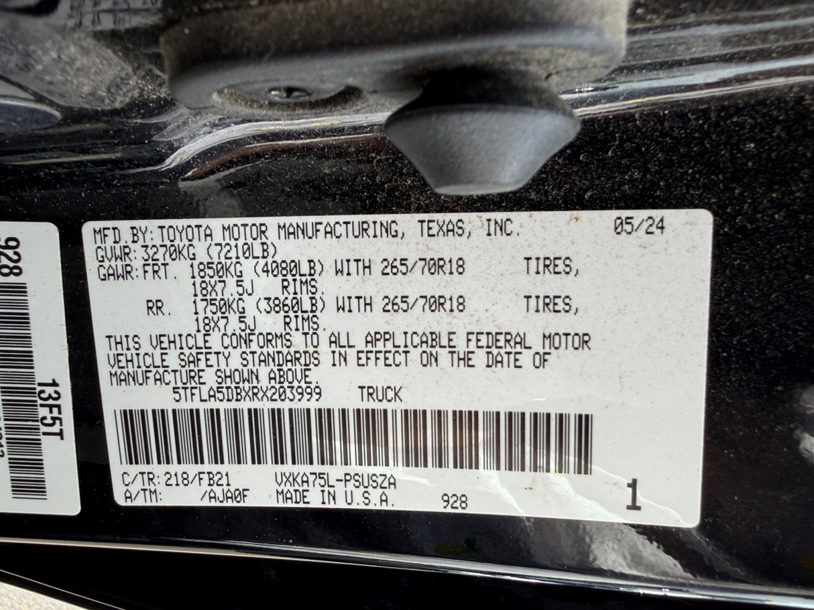 2024 Toyota Tundra 4WD Truck SR5