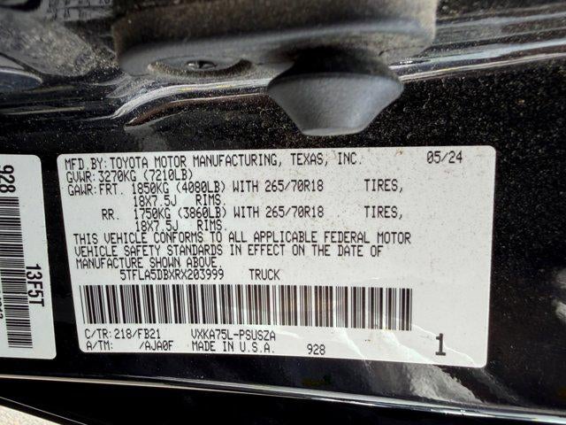 2024 Toyota Tundra 4WD Truck SR5