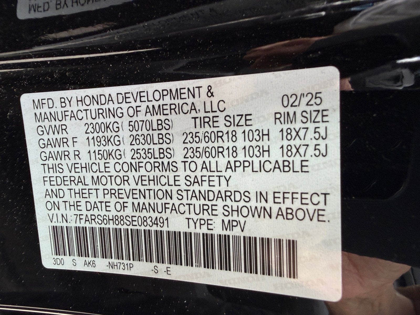 2025 Honda CR-V Hybrid Sport-L