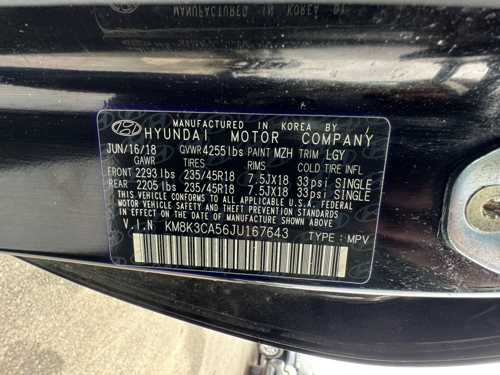 2018 Hyundai KONA Limited