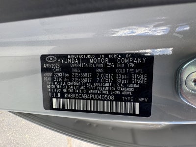 2023 Hyundai KONA SEL