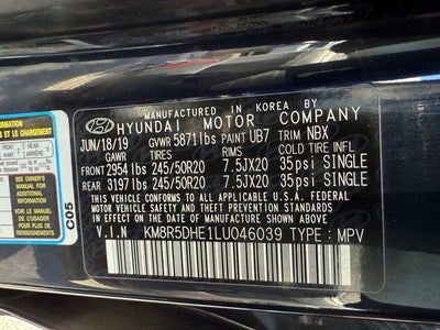 2020 Hyundai PALISADE Limited