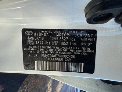 2016 Hyundai ACCENT SE