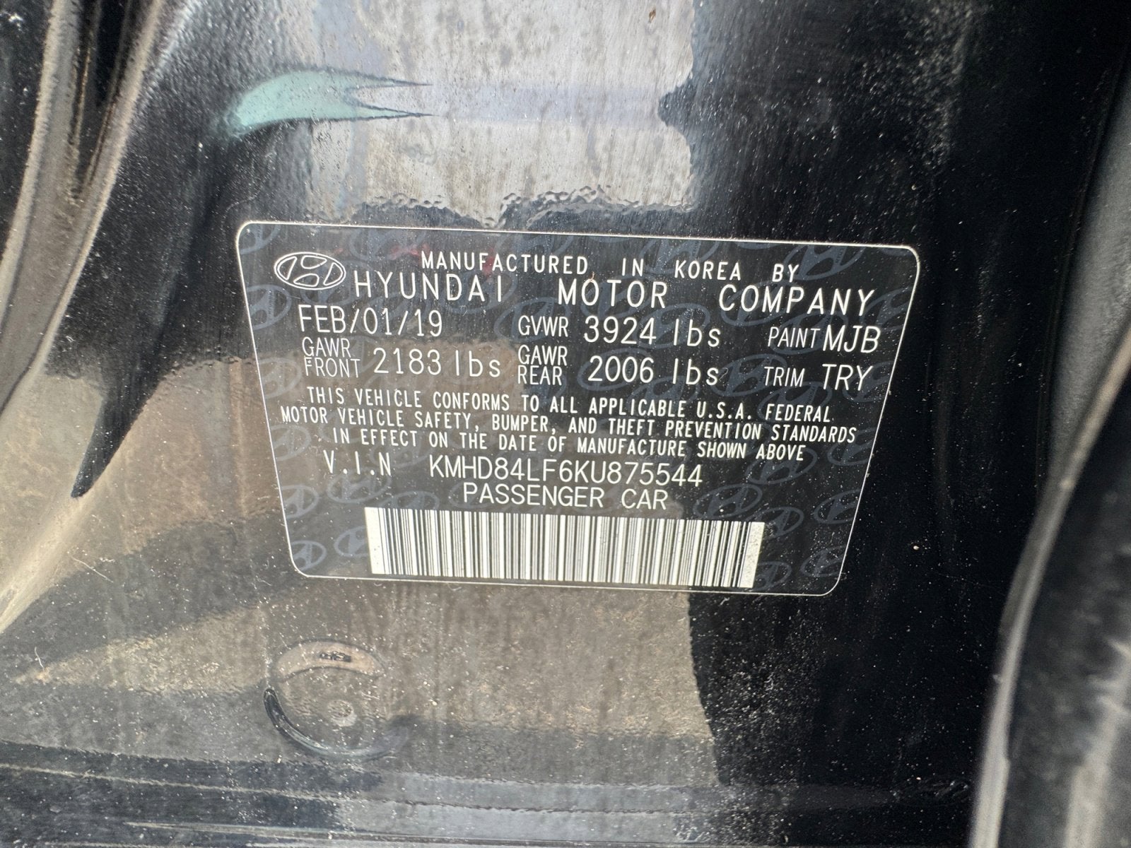2019 Hyundai ELANTRA Limited