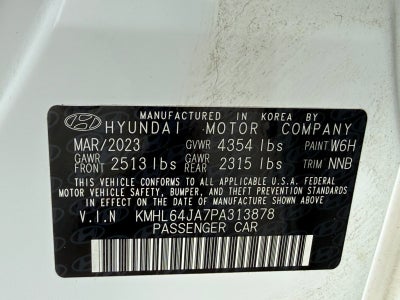 2023 Hyundai SONATA SEL