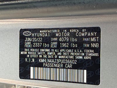 2023 Hyundai ELANTRA HYBRID Limited