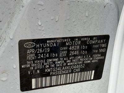 2019 Genesis G70 2.0T Advanced