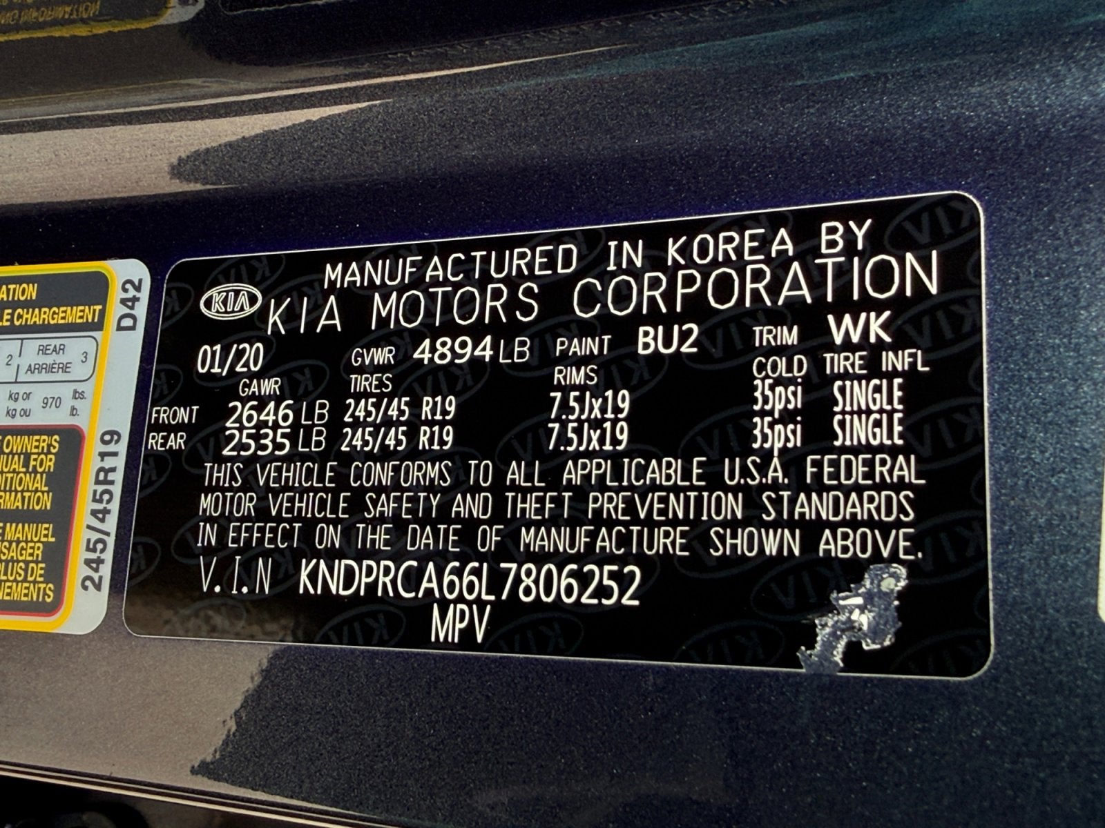 2020 Kia Sportage SX Turbo