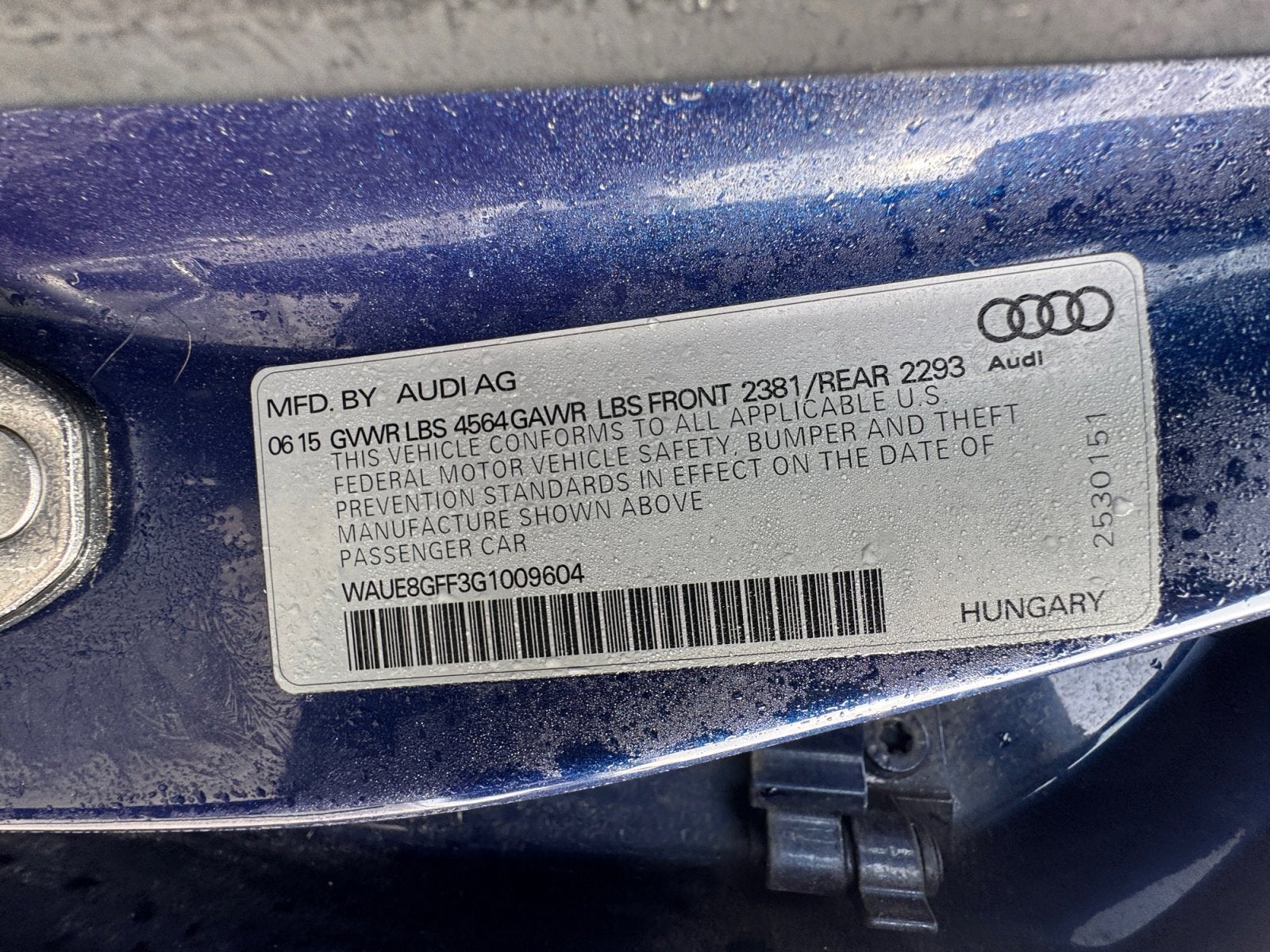 2016 Audi A3 2.0T Premium Plus