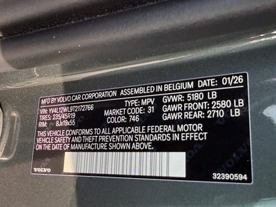 2026 Volvo V60 Cross Country Ultra