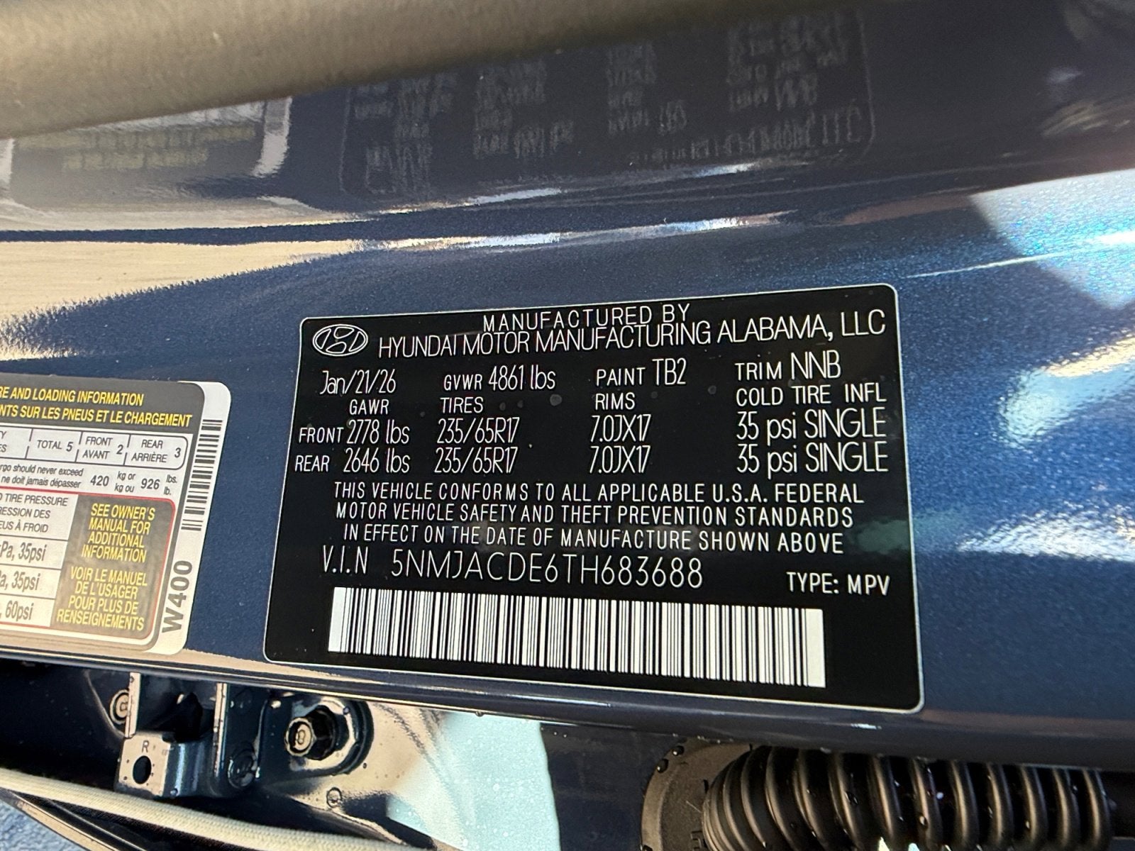 2026 Hyundai TUCSON SE