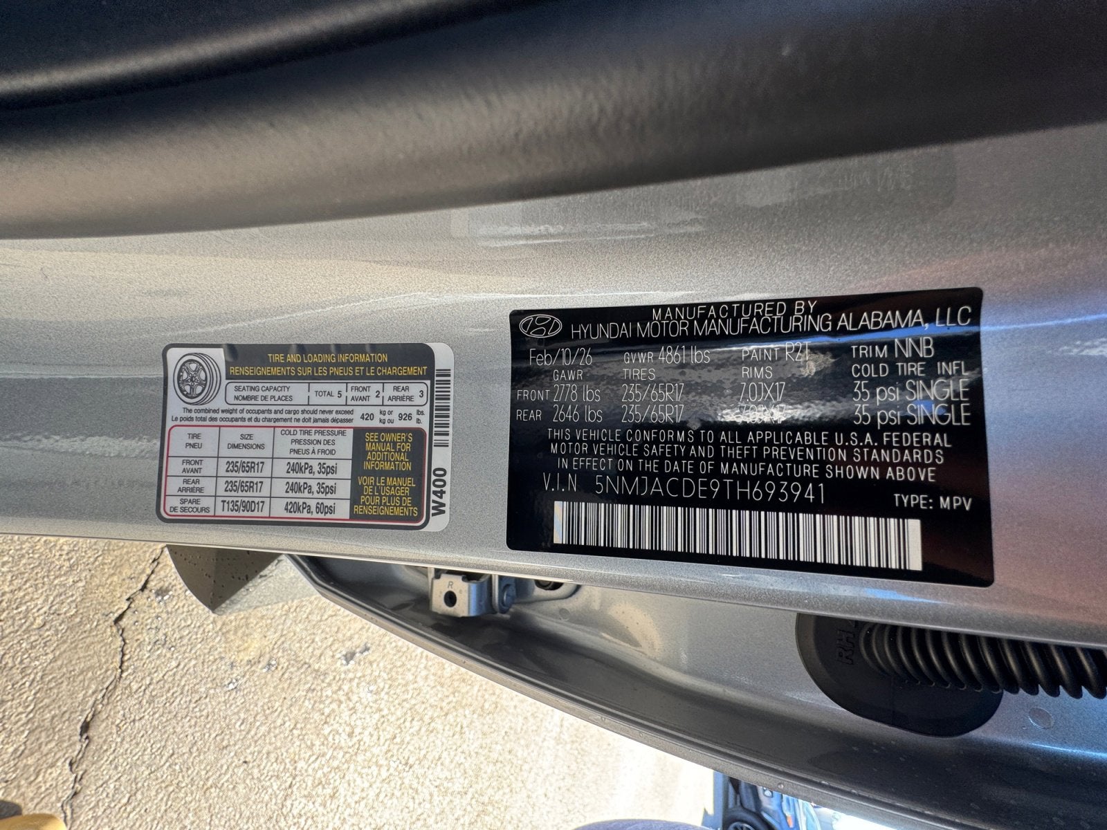 2026 Hyundai TUCSON SE