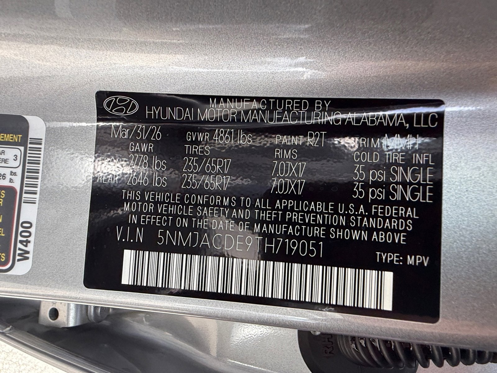 2026 Hyundai TUCSON SE AWD