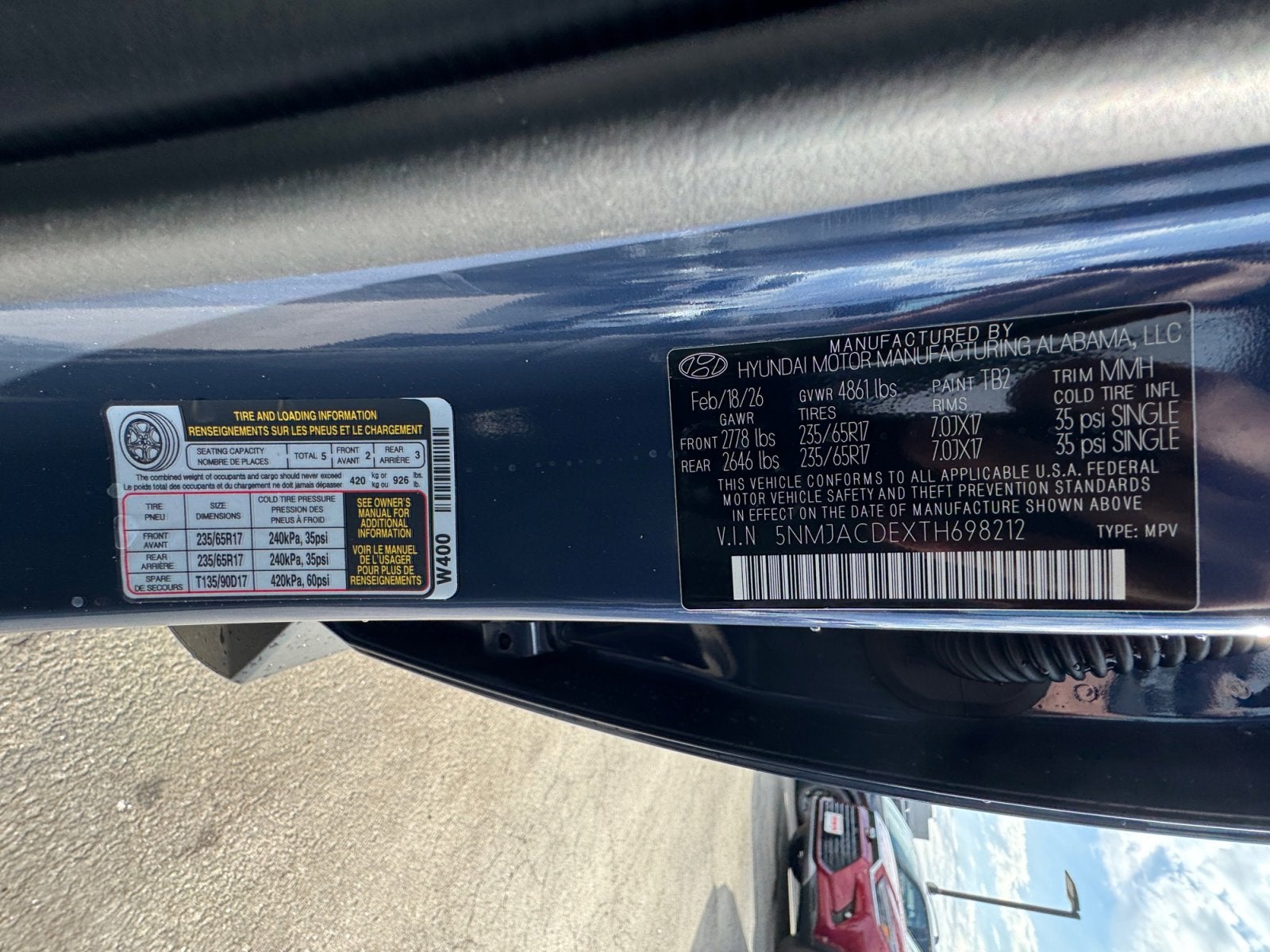 2026 Hyundai TUCSON SE