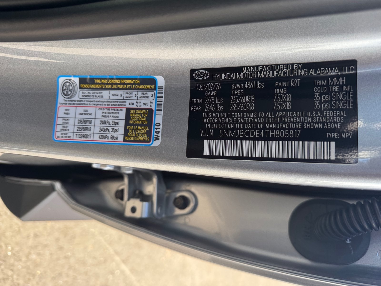 2026 Hyundai TUCSON SEL AWD
