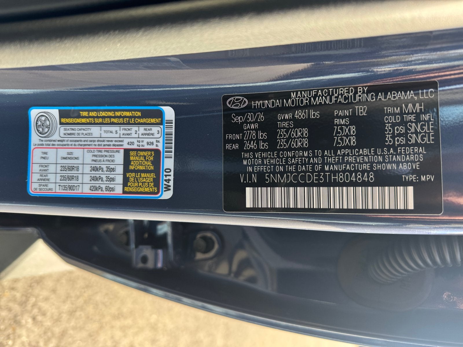 2026 Hyundai TUCSON SEL Premium AWD