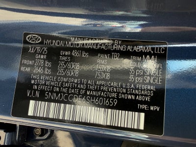 2025 Hyundai TUCSON SEL Convenience AWD