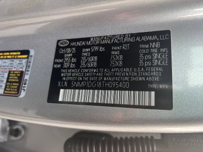 2026 Hyundai SANTA FE HYBRID SE