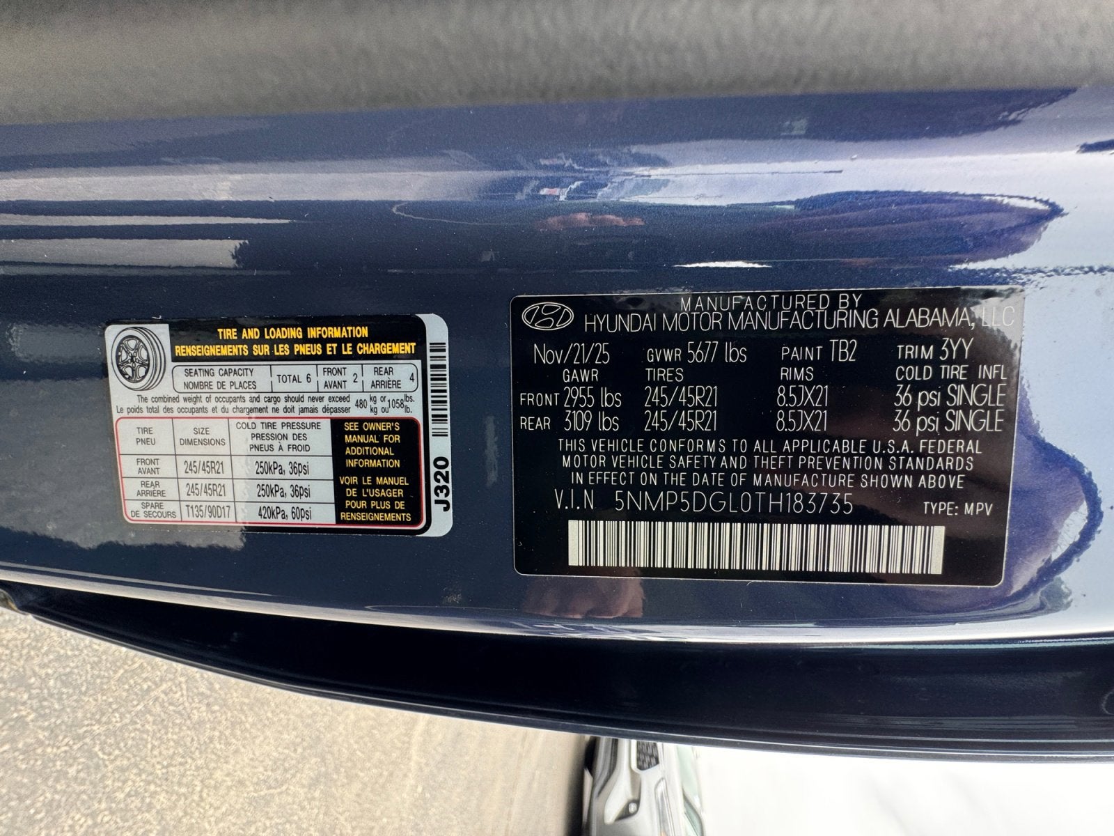 2026 Hyundai SANTA FE Calligraphy AWD