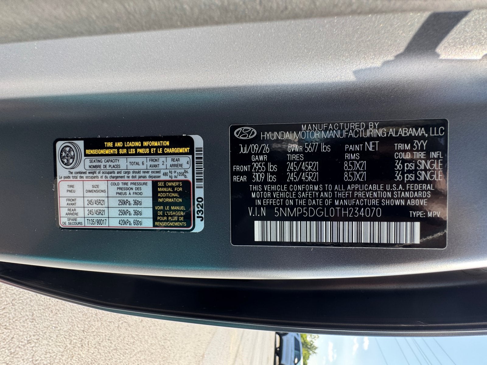 2026 Hyundai SANTA FE Calligraphy AWD